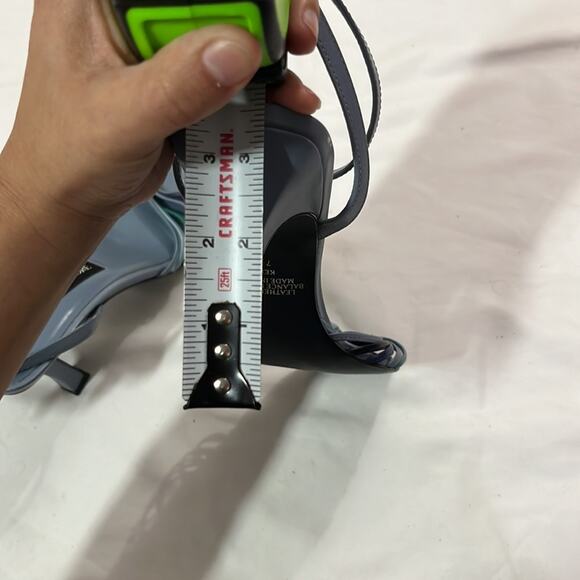 Vintage 90s Y2k Jennifer Moore Strappy Open Toe Girly Feminine Prom Party 7.5 - Picture 6 of 6